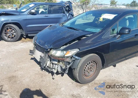 2013 Honda Civic Lx z USA, uszkodzony, nr VIN 2HGFB2F58DH596769